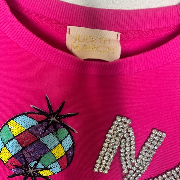 Judith March Blondie pink pullover size S - Picture 3 of 4